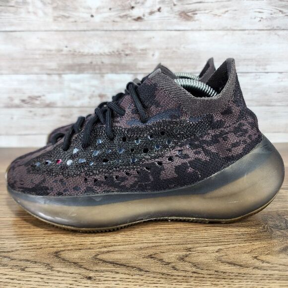 adidas Yeezy Boost 380 Onyx Non-Reflective FZ1270 Mens Size 4.5 Womens 6 - Picture 3 of 8